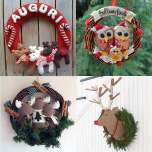 Ispirazioni natalizie: decorazioni a forma di animale